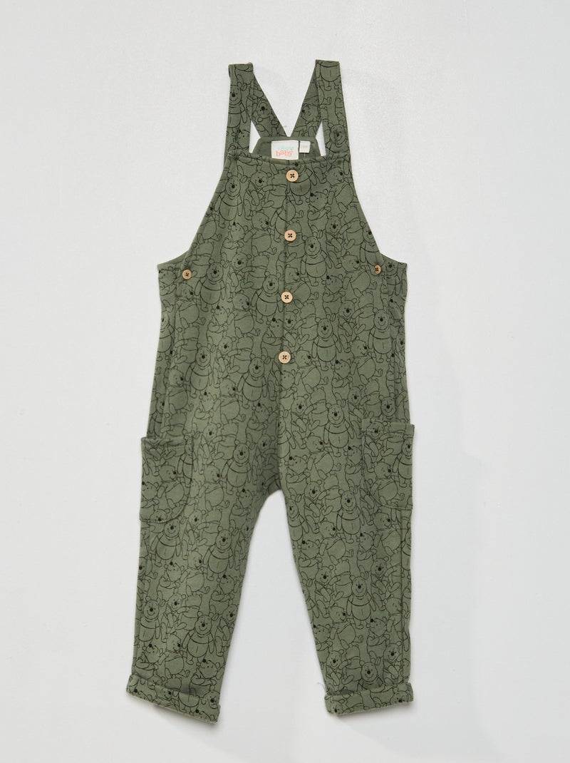 Salopette 'Disney' con stampa 'Winnie the Pooh' VERDE - Kiabi