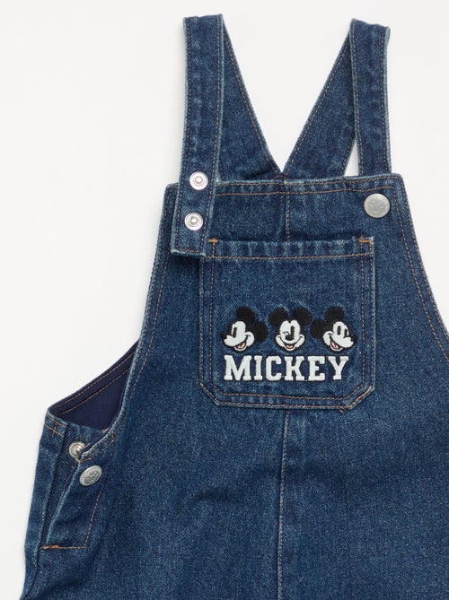 Salopette 'Disney' 'Mickey' in denim - Kiabi Salopette 'Disney' 'Mickey' in denim - Kiabi