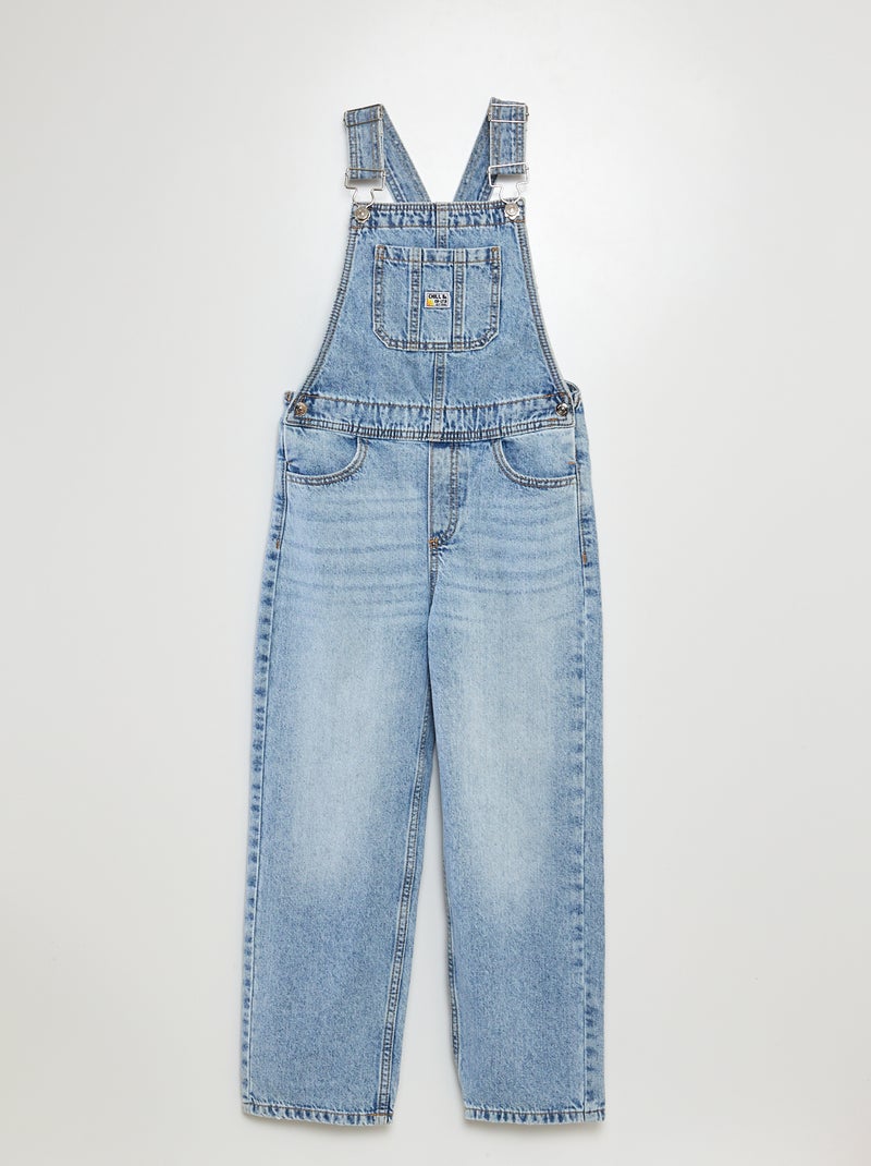 Salopette in denim - BLU - Kiabi