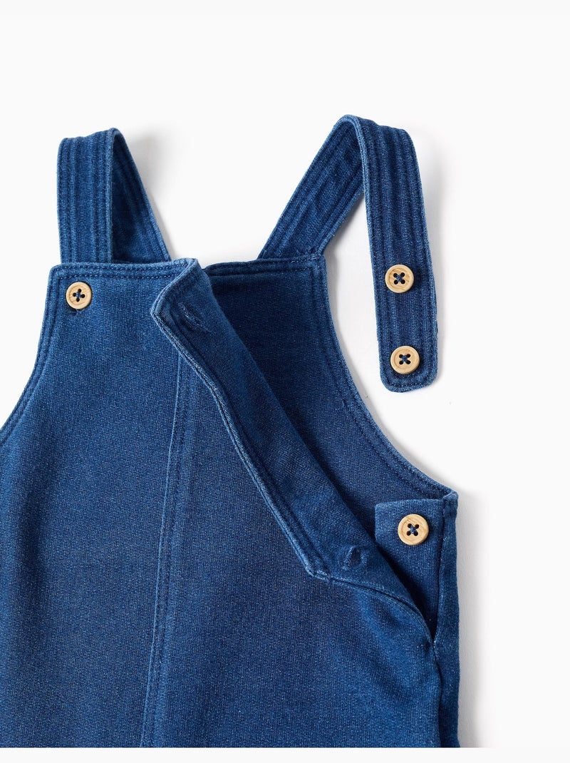 Salopette in denim con spalline regolabili Blu Blu - Kiabi