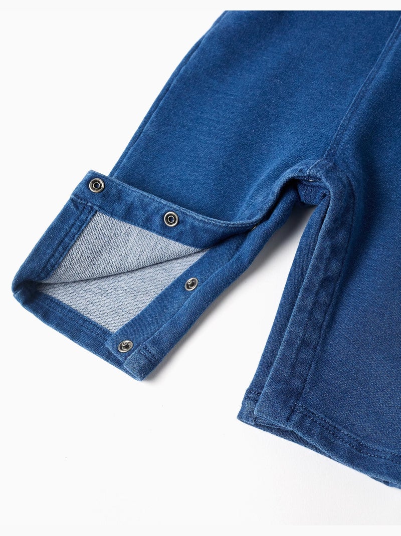 Salopette in denim con spalline regolabili Blu Blu - Kiabi