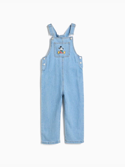 Salopette in denim « mickey » © disney, mo fashion - Kiabi