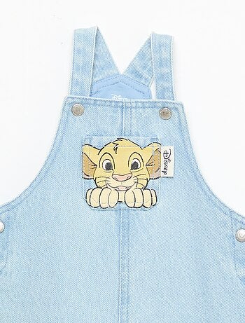 Salopette in denim stampata 'Disney'