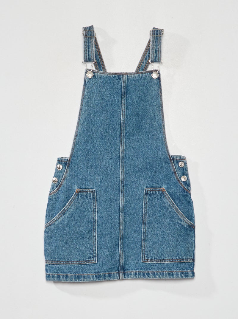 Salopette in jeans BLU - Kiabi