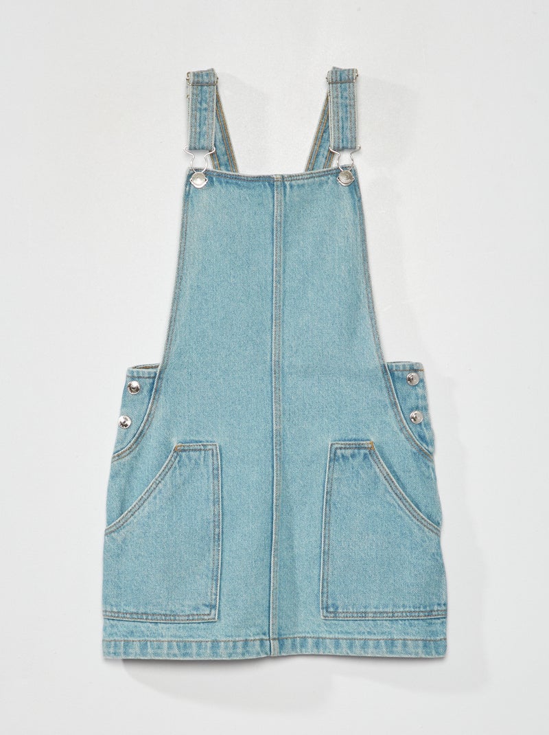 Salopette in jeans blu - Kiabi