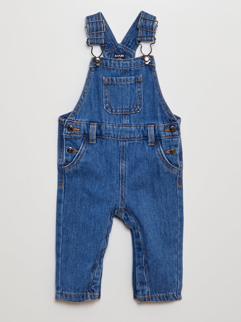 Salopette in jeans BLU - Kiabi