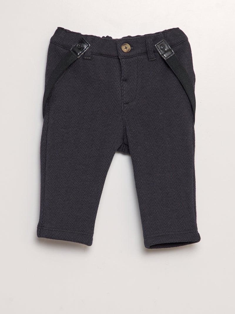 Salopette in tessuto stretch GRIGIO - Kiabi