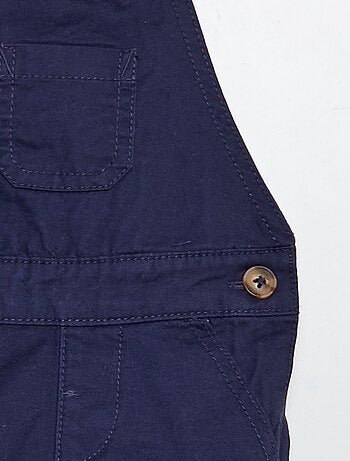 Salopette in twill -