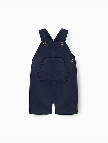 Salopette in twill con tasche