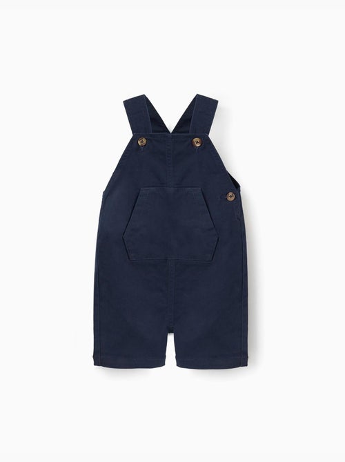 Salopette in twill con tasche - Kiabi