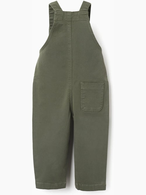 Salopette in twill con tasche cargo - Kiabi