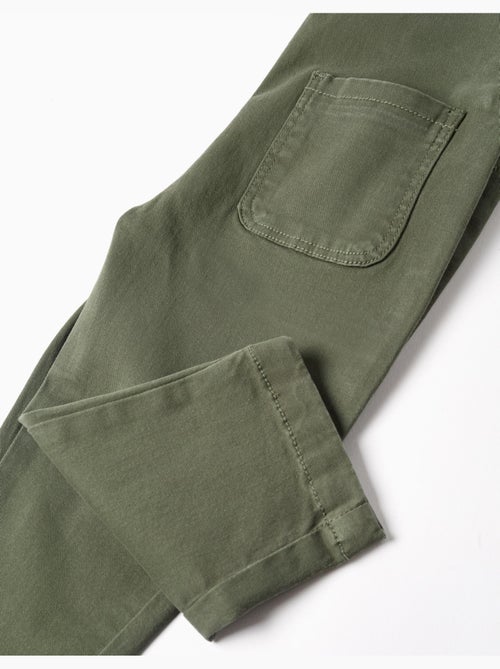 Salopette in twill con tasche cargo - Kiabi