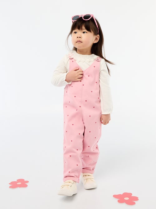 Salopette in twill - Kiabi