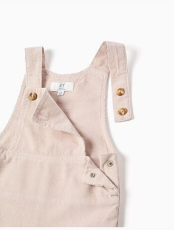 Salopette in velluto a coste