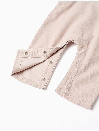 Salopette in velluto a coste