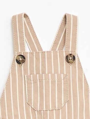 Salopette leggera con bretelle regolabili