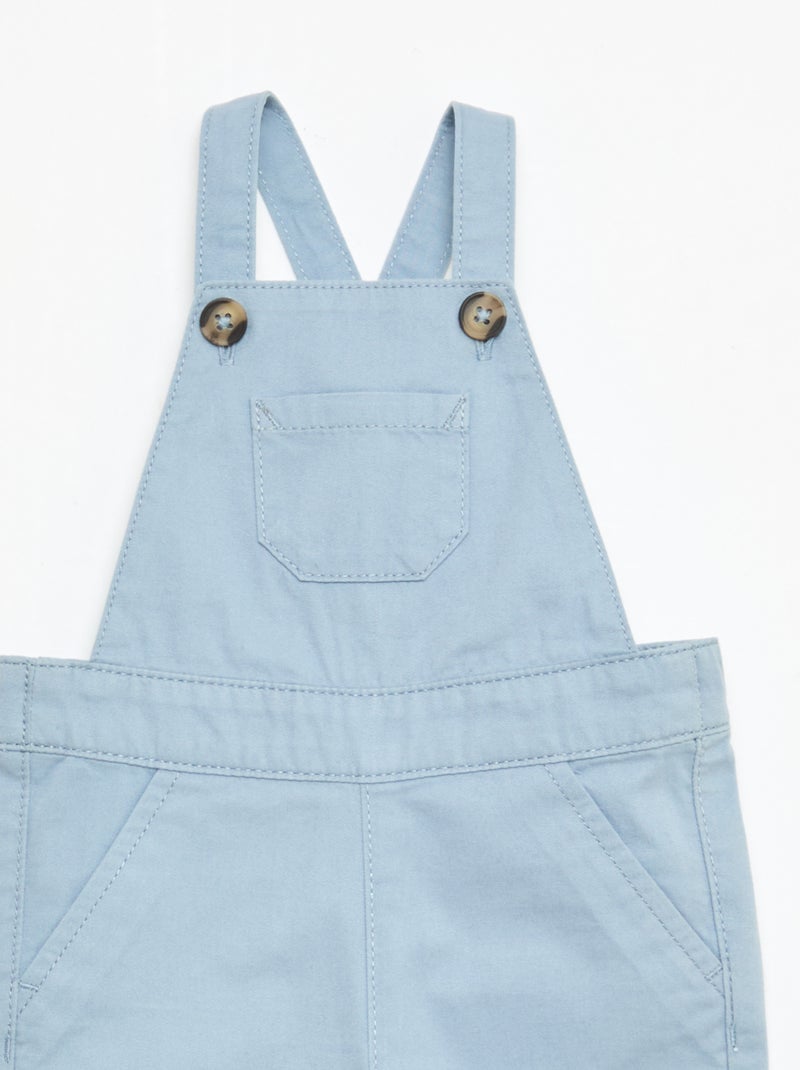 Salopette leggera con bretelle regolabili Blu - Kiabi