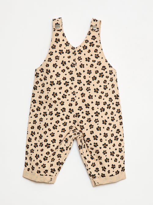 Salopette leopardata - Kiabi