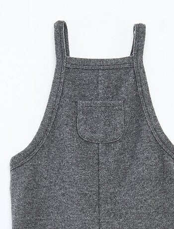 Salopette lunga in maglia morbidissima