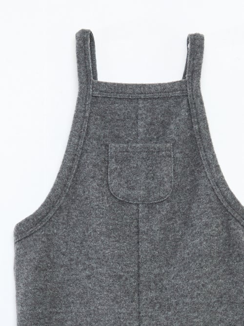 Salopette lunga in maglia morbidissima - Kiabi