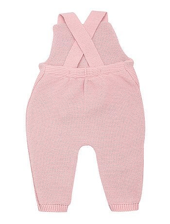 Salopette neonato in maglia