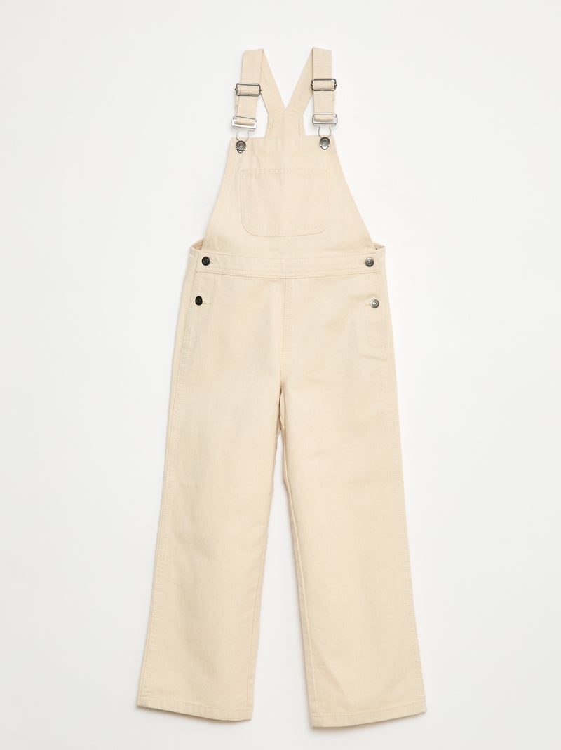 Salopette pantaloni leopardata Bianco - Kiabi