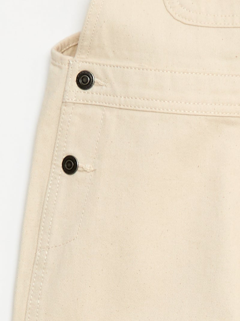 Salopette pantaloni leopardata Bianco - Kiabi