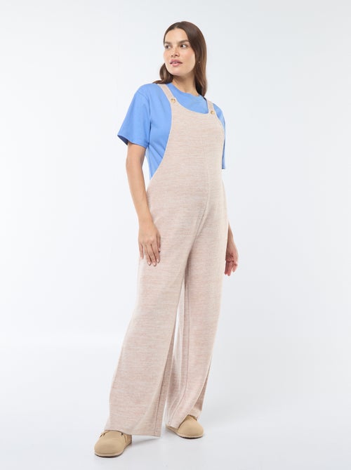 Salopette premaman en velluto morbido - Kiabi