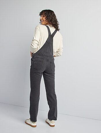 Salopette premaman in denim stretch