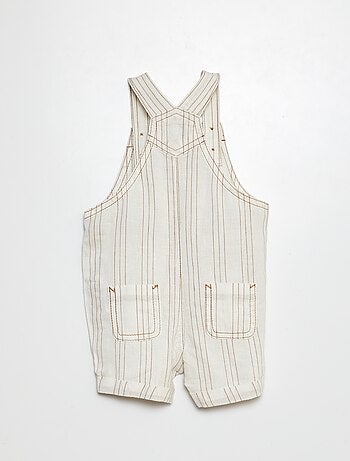Salopette-shorts