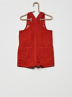 Salopette shorts in garza - Kiabi