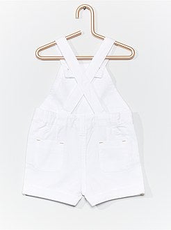 Salopette shorts in tela - Kiabi