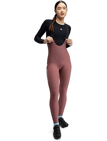 Salopette termica a gamba lunga da ciclismo gravel da donna ciclismo donna delta