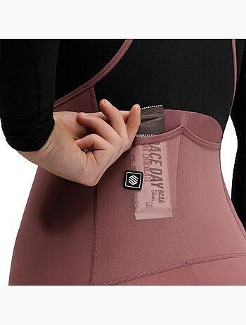 Salopette termica a gamba lunga da ciclismo gravel da donna ciclismo donna delta
