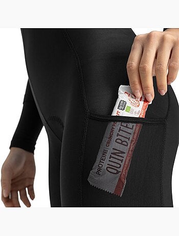 Salopette termica a gamba lunga da ciclismo gravel da donna ciclismo donna delta
