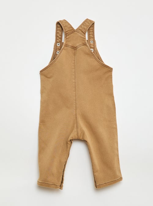 Salopette tinta unita con bretelle regolabili - Kiabi