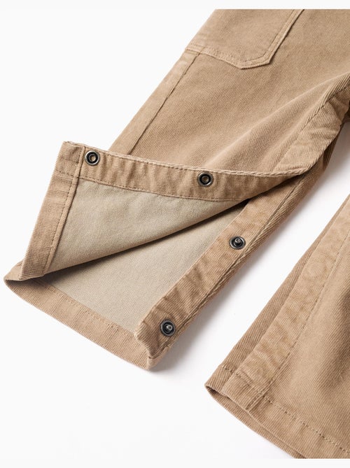 Salopette velluto a coste con tasche cargo - Kiabi Salopette velluto a coste con tasche cargo - Kiabi
