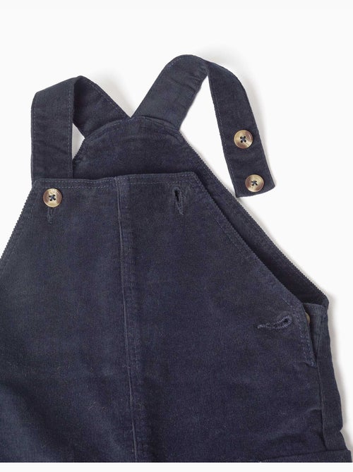 Salopette velluto a coste con tasche cargo - Kiabi Salopette velluto a coste con tasche cargo - Kiabi