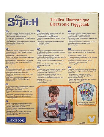 Salvadanaio elettronico Stitch