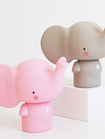 Salvadanaio per bambini, elefante rosa | A Little Lovely Company