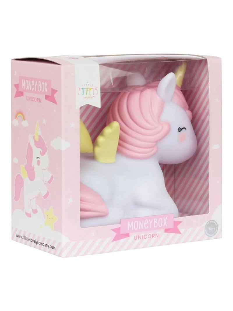 Salvadanaio per bambini, unicorno | A Little Lovely Company Bianco - Kiabi