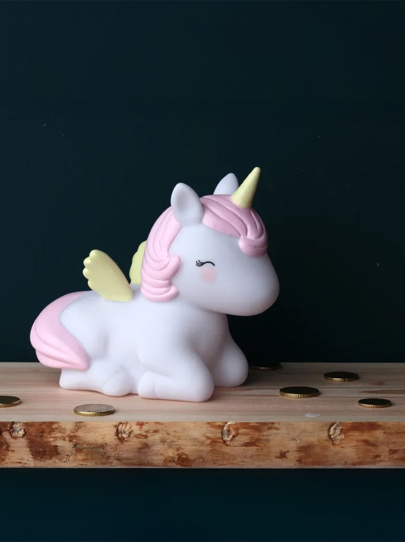 Salvadanaio per bambini, unicorno | A Little Lovely Company Bianco - Kiabi