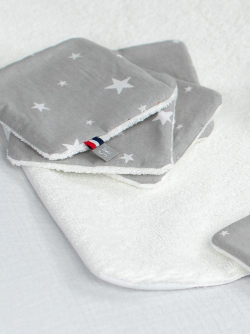 Salviette bebè lavabili in cotone 8 pezzi, stella | SEVIRA KIDS - Kiabi