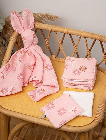 Salviette lavabili per bambini 8 pezzi, rosella | sevira kids | sevira kids