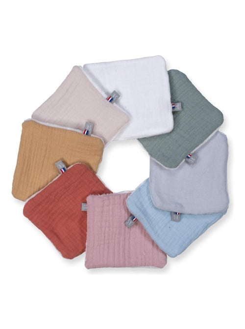Salviette per bambini in garza di cotone lavabile 8 pezzi, jeanne | sevira kids | sevira kids - Kiabi Salviette per bambini in garza di cotone lavabile 8 pezzi, jeanne | sevira kids | sevira kids - Kiabi