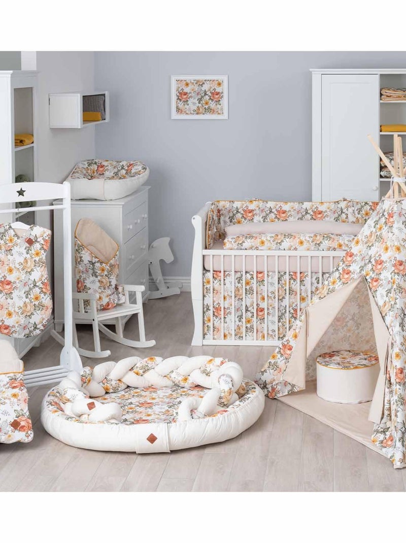 Salviette per bebè lavabili in 100% cotone, 8 pezzi, néo vintage | sevira kids | sevira kids Beige - Kiabi