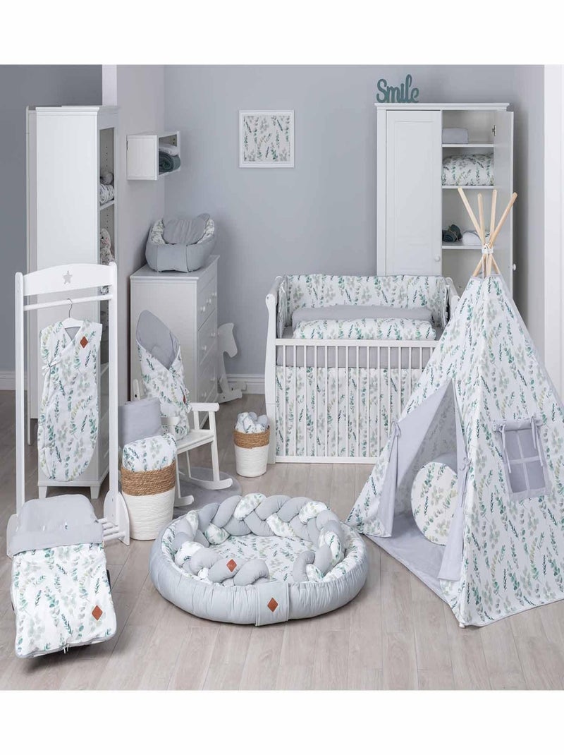 Salviettine lavabili in 100% cotone 8 pezzi, eucalyptus | SEVIRA KIDS Bianco - Kiabi