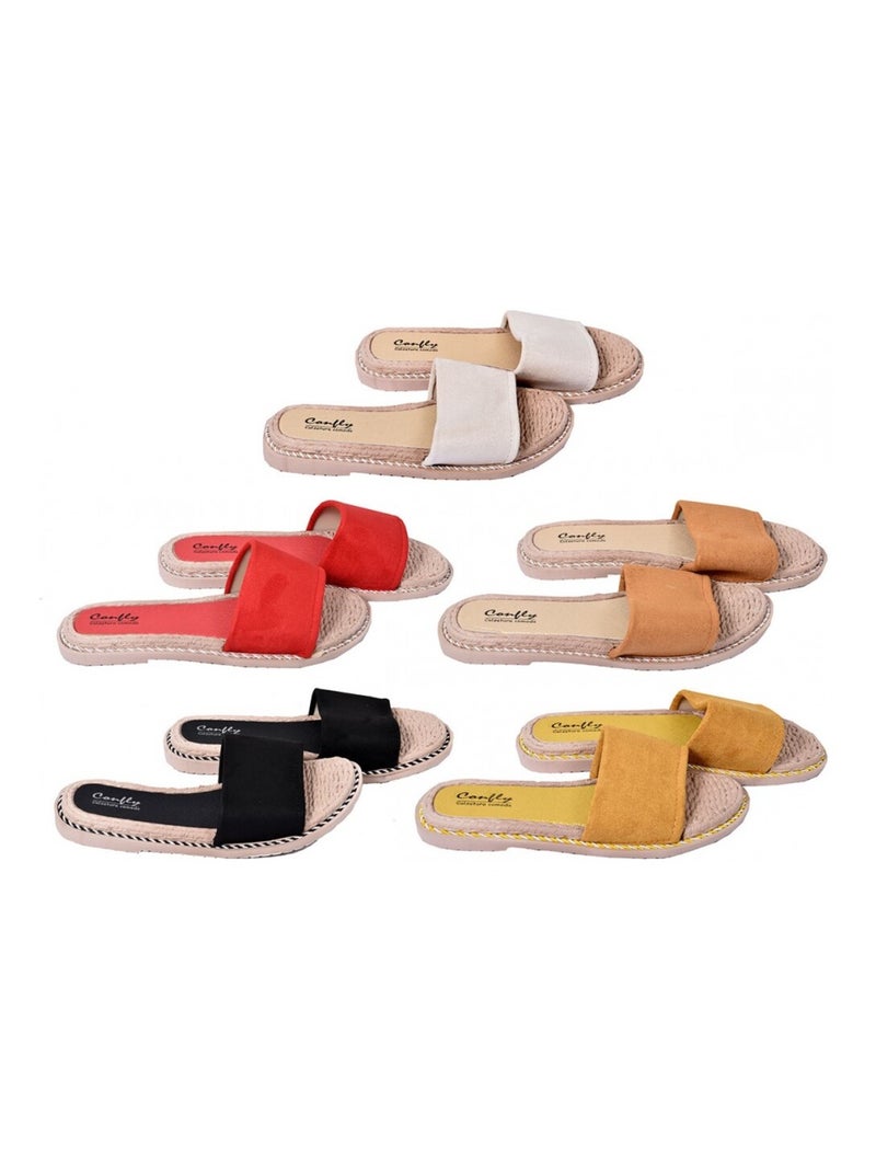Sandale Donna MODE Senape - Kiabi