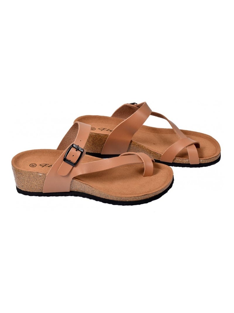 Sandale Donna PREMIUM Tortora - Kiabi