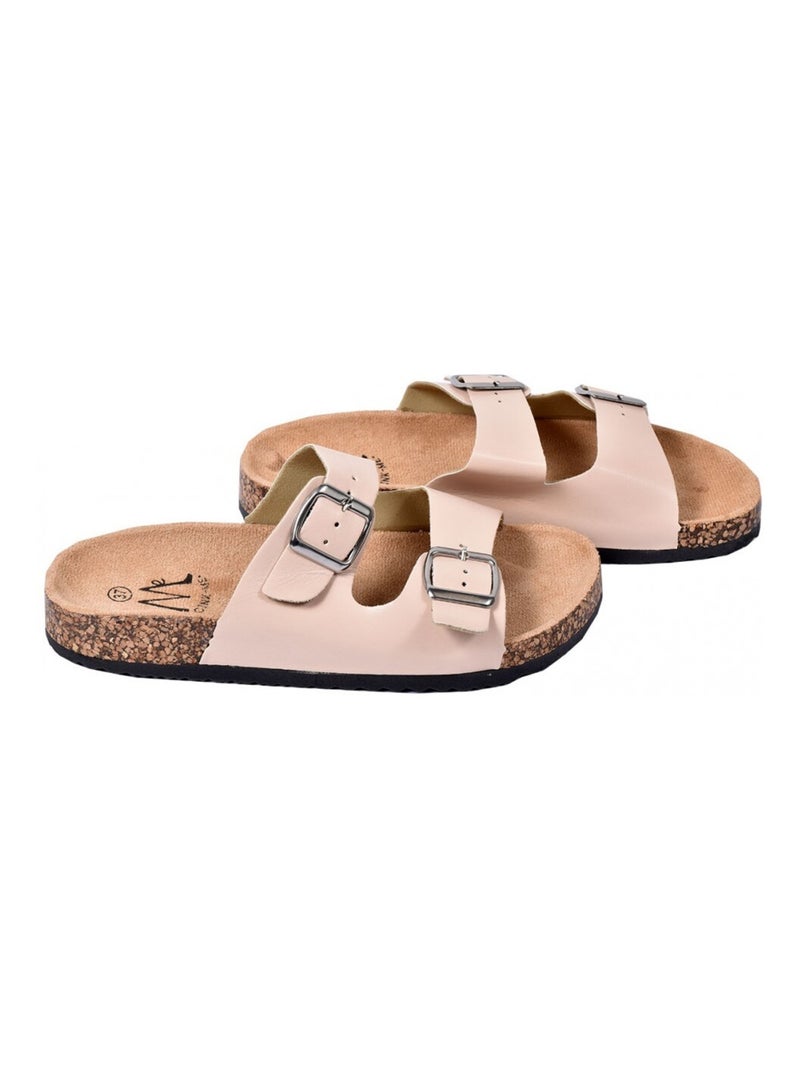 Sandale Mule Donna PREMIUM Beige - Kiabi